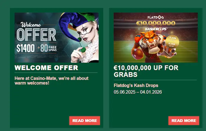casinomatepokies first-bonus